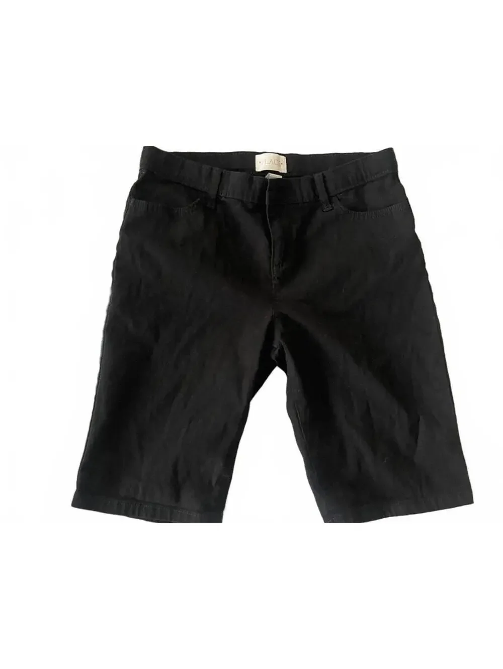 The Children's Place Girls Black Chino Uniform Bermuda Shorts – Size 12
